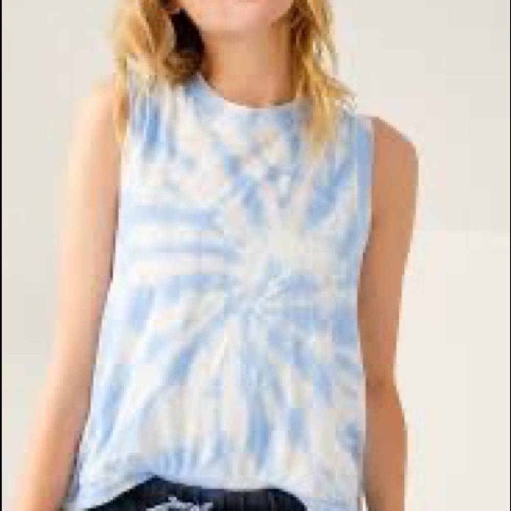 Free People Movement Love Tank Tie Dye Ibiza Skies